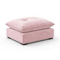 Cama Puff Pet Cachorro e Gato Puff Pet Super Macio e Confortável Suede Cor:Suede Rose