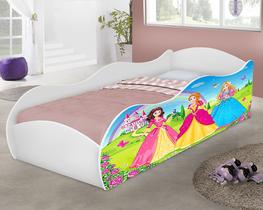 Cama Quarto Infantil Carro com Colchão