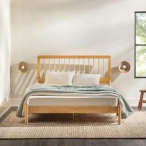 Cama Queen Frame 100% Madeira Maciça Cama Queen Frame 100% Madeira Maciça