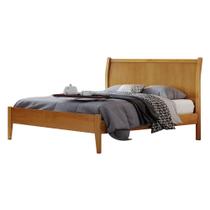 Cama Queen Lisa 160cm Classic Amêndoa Mel Josandro