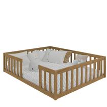 Cama Queen Montessoriana Nogueira Cama Queen Montessoriana Nogueira