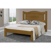 Cama Queen Size Paris de Madeira Maciça Tauari Imbuia Cama Queen Size Paris de Madeira Maciça Tauari Imbuia