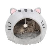 Cama Quente Para Gato Em Forma De Caverna, Tapete De Dormir Para Gatinhos, Casa Para Animais De