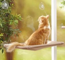 Cama Rede De Janela Para Gatos! Suspensa Ventosa Pet Cat