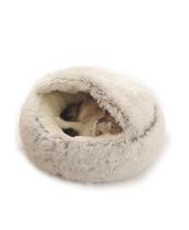 Cama Redonda Para Cães E Gatos, Quente E Macia, Tamanho Único