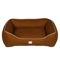 Cama Retangular Comfort Sarja Ocre M