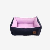 Cama Retangular G (77x67x22cm) - Classic Rosa Strawberry Cama Retangular G (77x67x22cm) - Classic Rosa Strawberry