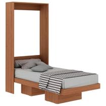 Cama Retratil De Parede Solteiro Cm8015 Amendoa Cama Retratil De Parede Solteiro Cm8015 Amendoa