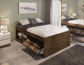 Cama Sapateira Vanessa Casal Malbec Framar Cama Sapateira Vanessa Casal Malbec Framar