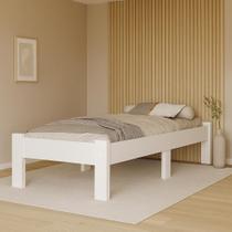 Cama Serena Reforçada De Solteiro Prática Estilo Moderno Reforçada De MDF Para Quarto Cama Serena Reforçada De Solteiro Prática Estilo Moderno Reforçada De MDF Para Quarto