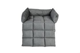 Cama sofá cinza para pet pequeno e médio porte, conforto pet Cama sofá cinza para pet pequeno e médio porte, conforto pet