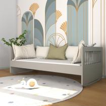 Cama Sofá Infantil Neo Timber Cinza