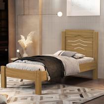 Cama Solteiro 100% Mdf 195cm X 103cm X 94cm Sofia