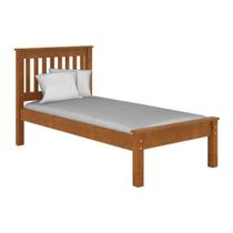 Cama Solteiro 706LA Mel Acetinado Piratini - Piratini Móveis