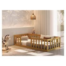 Cama solteiro abs montessoriano nogueira