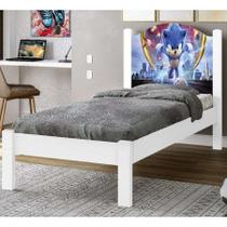 Cama Solteiro Adesiva Personagens Infantis 100% MDF