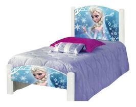 Cama Solteiro Adesivada Frozen