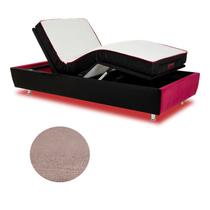 Cama Solteiro Articulada Gamer Linho Natural 108x218 S/ Fio