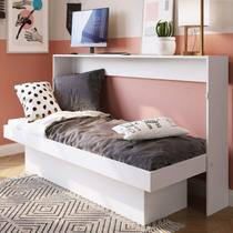 Cama Solteiro Articulável Horizontal Multifuncional Sem Colchão CH3080 Art In Móveis Cama Solteiro Articulável Horizontal Multifuncional Sem Colchão CH3080 Art In Móveis