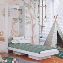 Cama Solteiro Articulável Vertical Vancouver para colchões 78x188 cm CV1080 Art in Móveis Cama Solteiro Articulável Vertical Vancouver para colchões 78x188 cm CV1080 Art in Móveis