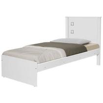 Cama Solteiro Barcelona Branco