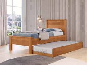 Cama Solteiro Barcelona Com Auxiliar Conquista Cinamomo