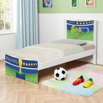 Cama Solteiro Barcelona Copa do Mundo Brasil
