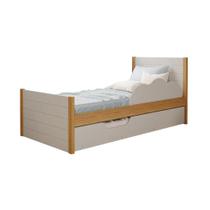 Cama Solteiro Bibox Dorabelly Elza com cama auxiliar MDF