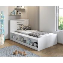 Cama Solteiro Bibox Yumi Cimol