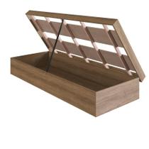 Cama Solteiro Box Baú 80 Bogotá Mel Cama Solteiro Box Baú 80 Bogotá Mel