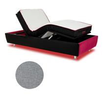 Cama Solteiro Box Gamer Linho Cinza Claro 108x218 Sem Fio Cama Solteiro Box Gamer Linho Cinza Claro 108x218 Sem Fio