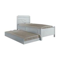 Cama Solteiro Box Spazu New Com Auxiliar