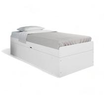 Cama Solteiro Camila Branco - Framar Móveis Cama Solteiro Camila Branco - Framar Móveis