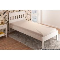 Cama Solteiro CM8006 Branco - Tecno Mobili Cama Solteiro CM8006 Branco - Tecno Mobili