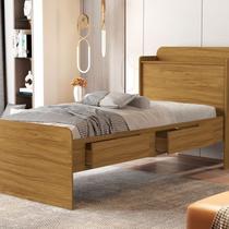 Cama Solteiro com Baú 2 Gavetas Tamires