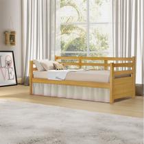 Cama Solteiro com Colchão Babá Madeira Enjoy Mona Mais Nicho - Imbuia