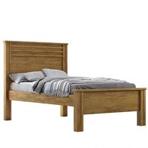 Cama Solteiro com Painel Ripado Rivera-Cumaru Novo Horizonte