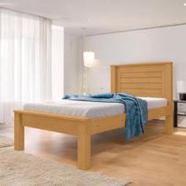 Cama Solteiro Confortável E Moderna Luz Naturalle