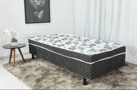 Cama solteiro D20 conjugada ortopédica com qualidade direto de fábrica para seu quarto