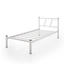 Cama Solteiro De Ferro Helena Branco