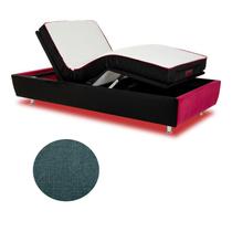 Cama Solteiro Gamer Linho Azul Petróleo 108x218 Sem Fio