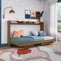 Cama Solteiro Hanover Articulável Horizontal Mel - Art In Móveis Cama Solteiro Hanover Articulável Horizontal Mel - Art In Móveis