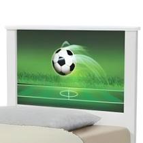 Cama Solteiro Infantil 195x96cm para Quarto Personagens Copa Futebol K02 - D Rossi Cama Solteiro Infantil 195x96cm para Quarto Personagens Copa Futebol K02 - D Rossi