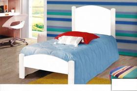 Cama Solteiro Infantil Branca