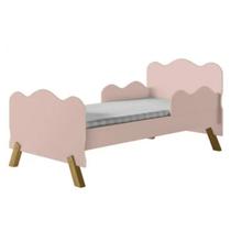 Cama Solteiro Infantil Cambel Angel Rosa