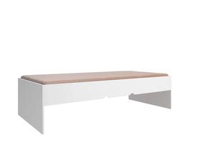 Cama Solteiro Infantil Linha Chiara Branco - Phoenix Baby