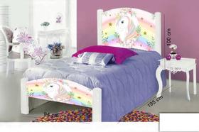 Cama Solteiro Infantil Unicornio - CAMAS VALINO