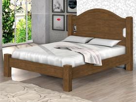 Cama Solteiro Marques Castanho com Colchão