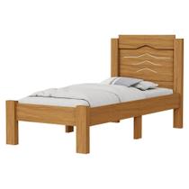 Cama Solteiro MDF 195X94 cm Sofia Decmade Cama Solteiro MDF 195X94 cm Sofia Decmade
