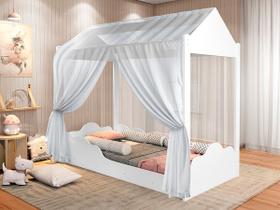 Cama Solteiro Montessoriana Duda com Colchão Polar